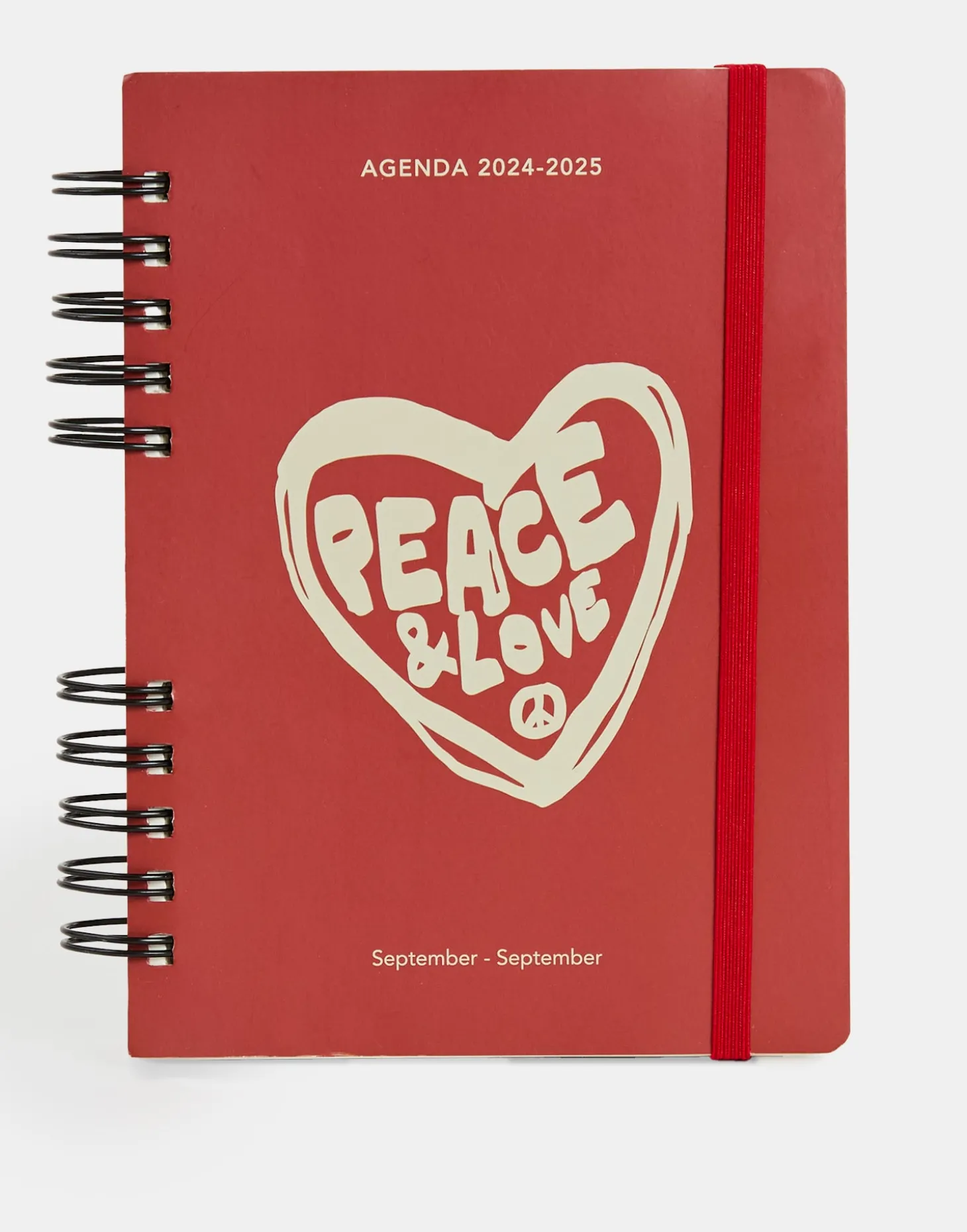 Agenda Escolar Peace And Love 2024-2025