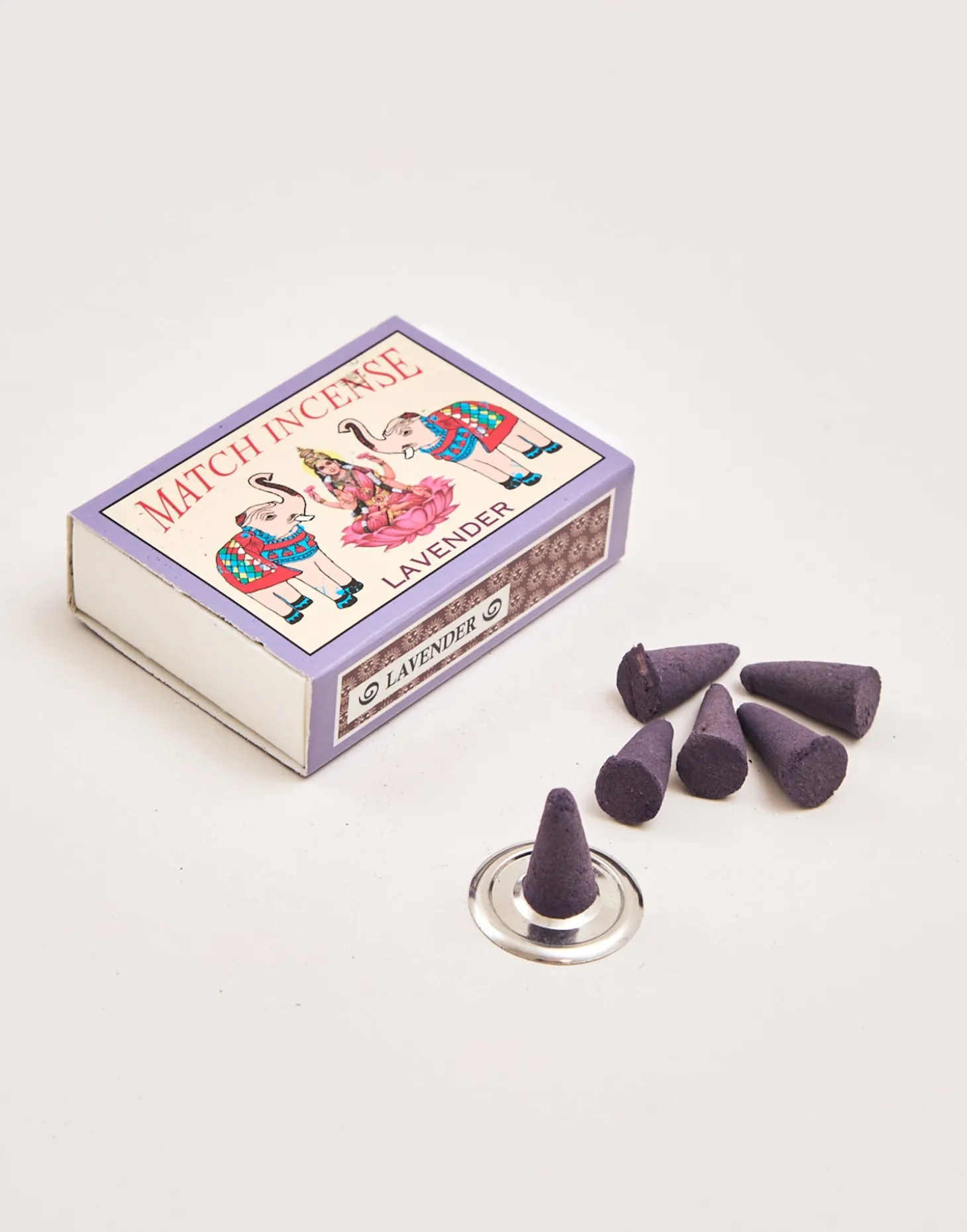 Caja Cerillas Incienso Conos