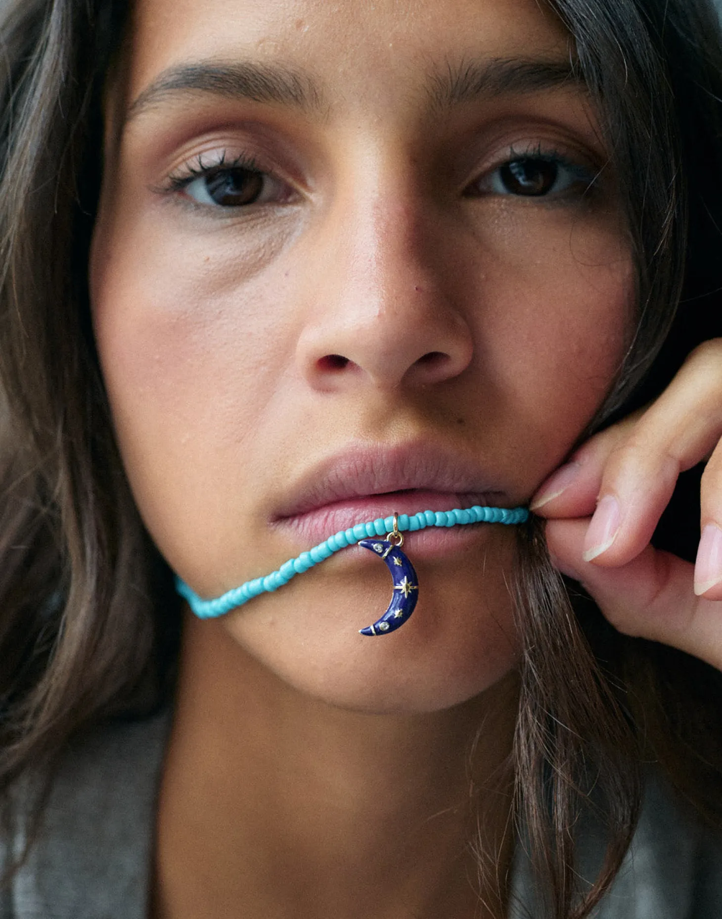 Collar Charm Luna