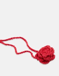 Collar Crochet Flor
