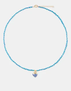 Collar Minicorazón Piedra