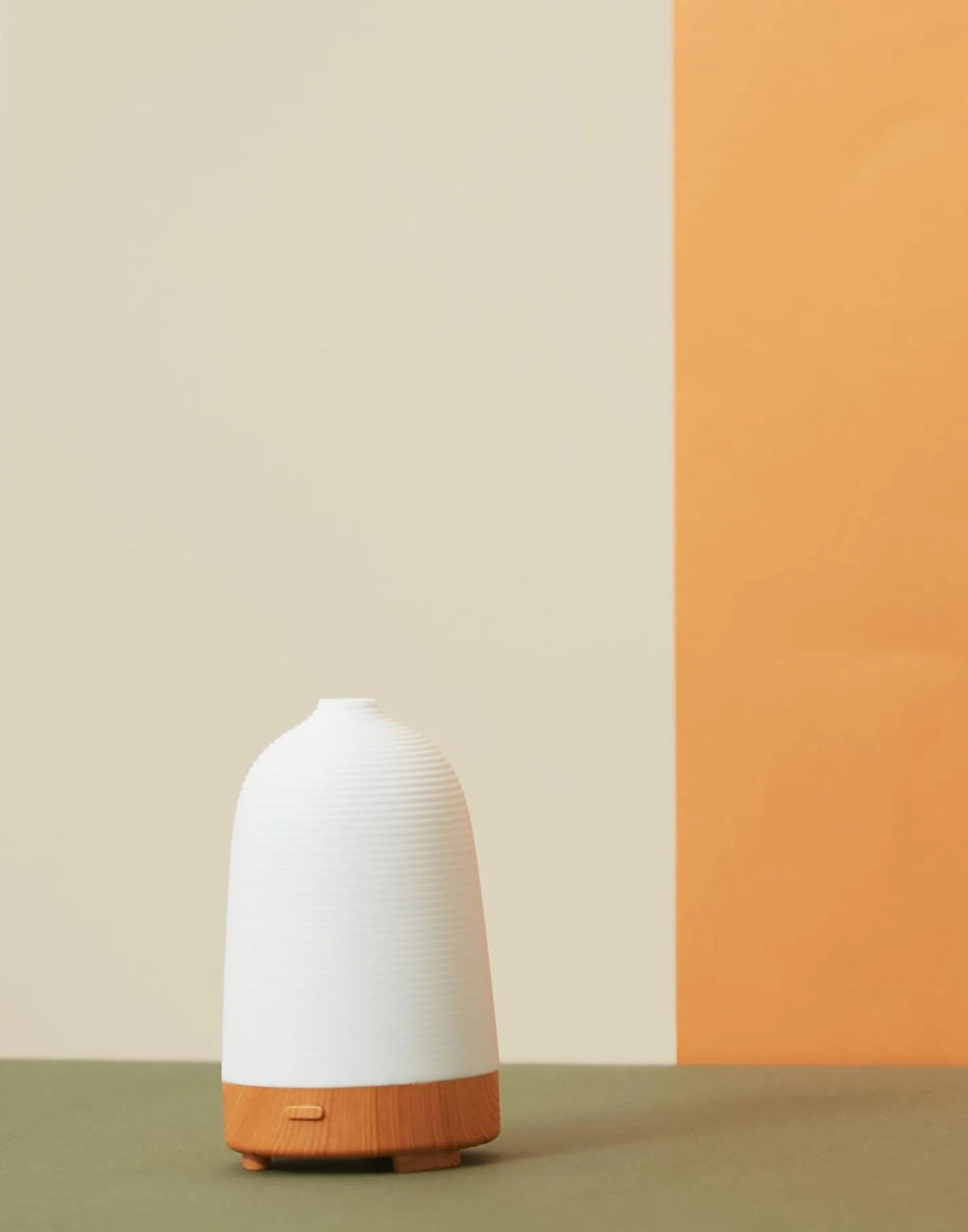 Difusor Aroma Base Color Madera Usb