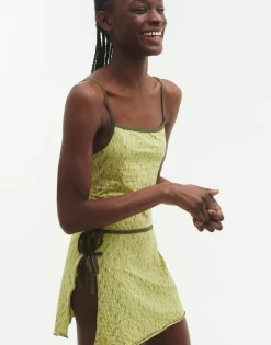 Falda Pareo Print Tejido