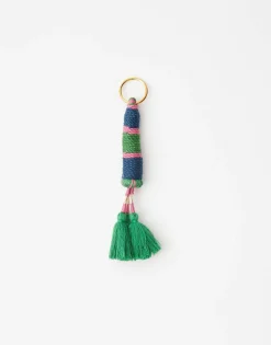 Llavero Cono Y Pompones