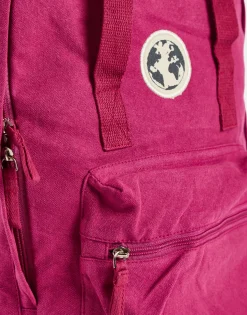 Mochila Cuadrada Canvas Lavado