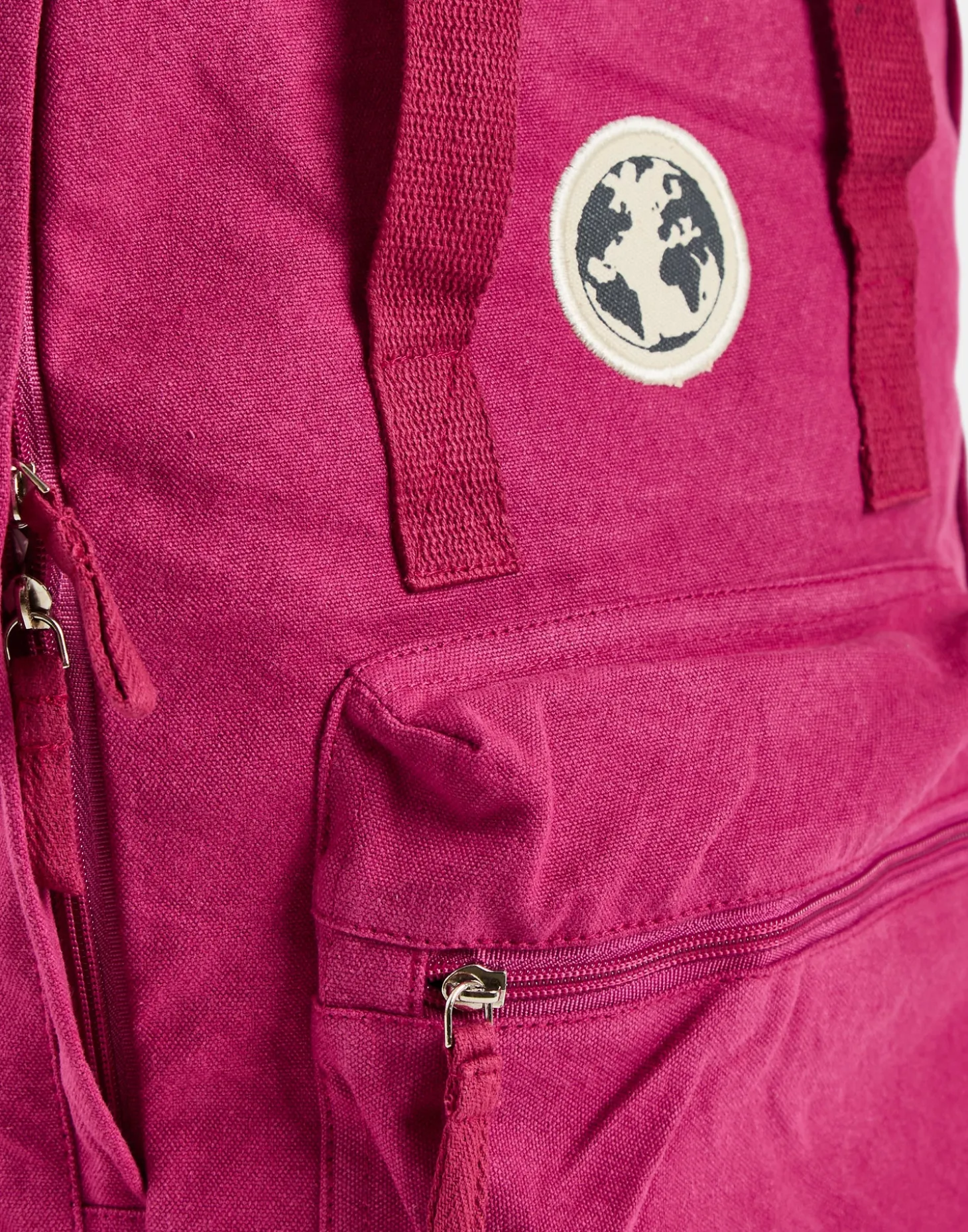 Mochila Cuadrada Canvas Lavado