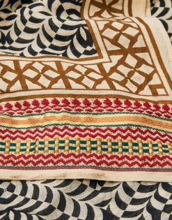 Pareo Sari Flor Geométrica