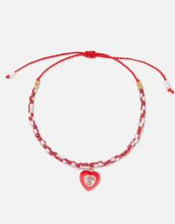 Pulsera Charm Corazón Diamante