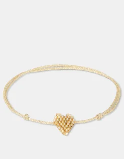 Pulsera Corazón Metalizado