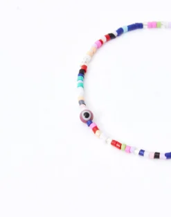 Pulsera Cuentas Mini Ojo Turco