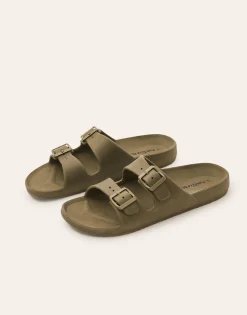 Sandalia Doble Hebilla Hombre