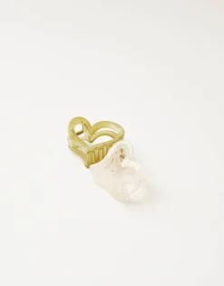 Set 2 Pinzas Pelo Corazón