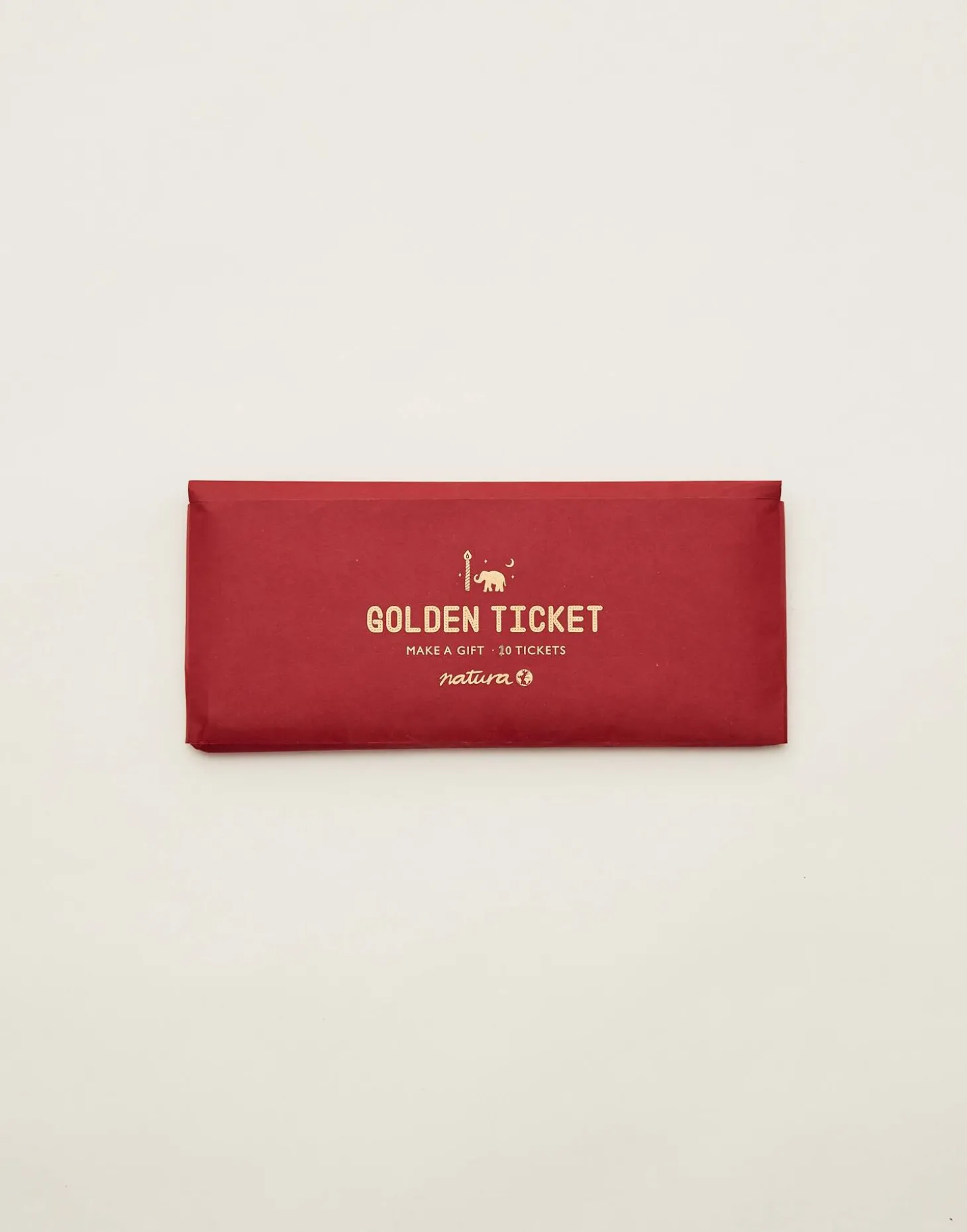 Set 10 Tickets Regalo Con Sobres