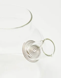 Tetera Cristal Tapa Bambú