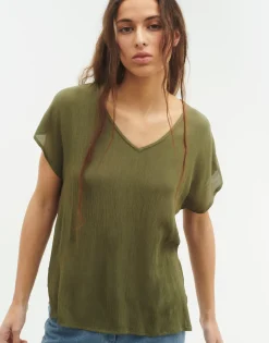 Top Manga Corta Pico