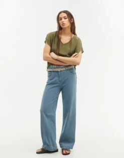 Top Manga Corta Pico