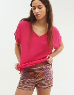 Top Manga Corta Pico