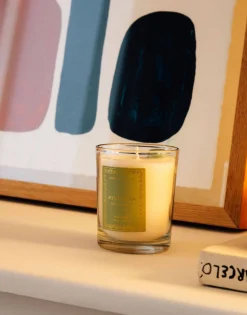 Vela Boho Organics Con Piedra 200gr